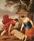 Laurent De La Hire Theseus and Aethra painting